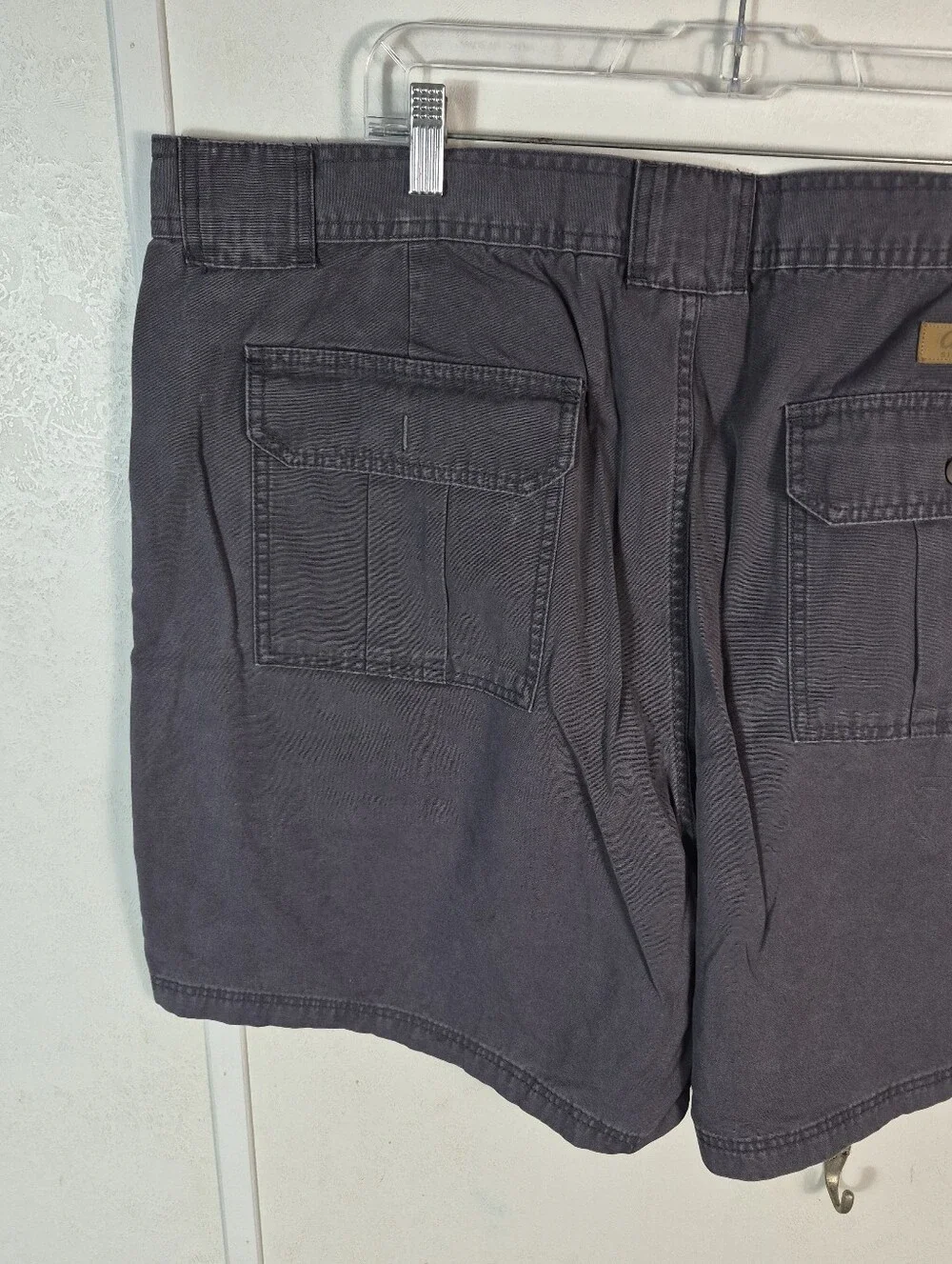 Cabela's Men's 7 Pocket Hiker Cargo Shorts Gray Size 46